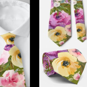 Herren Krawatte   Blumenhalsband für Hochzeit und 