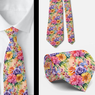 Herren Krawatte   Blumenhalsband für Hochzeit und 