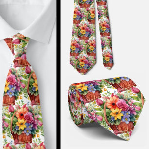 Herren Krawatte Blumenhalsband für Hochzeit und