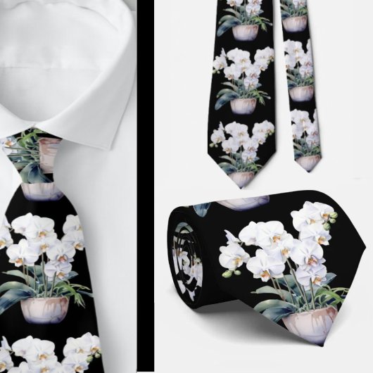 Herren Krawatte | Blumenhalsband für Hochzeit und