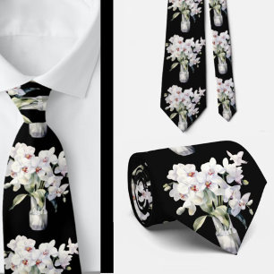 Herren Krawatte Blumenhalsband für Hochzeit und
