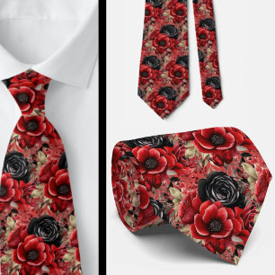 Herren Krawatte   Blumenhalsband für Hochzeit und 