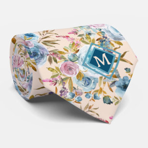 Herren Krawatte Blumenhalsband für Hochzeit und