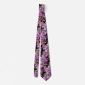 Herren Krawatte | Blumenhalsband für Hochzeit und (Rückseite)