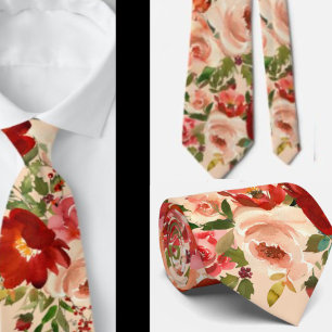 Herren Krawatte   Blumenkrawatte für Hochzeit und 