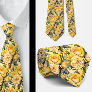 Herren Krawatte   Blumenkrawatte für Hochzeiten un