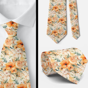 Herren Krawatte   Florale Hochzeits- und Event Kra