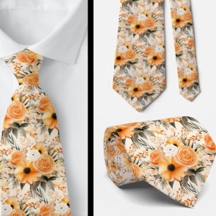 Herren Krawatte   Florale Hochzeits- und Event Kra