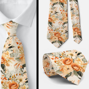 Herren Krawatte   Florale Hochzeits- und Event-Nec