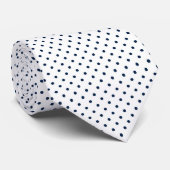 Herren Krawatte mit Punkten (Gerollt)