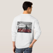 Herren langen Ärmel T glücklich halloween KatzenHe T-Shirt (Schwarz voll)