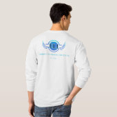 Herren-Langschläfer-T - Shirt - Embrace Learning (Schwarz voll)