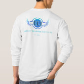 Herren-Langschläfer-T - Shirt - Embrace Learning (Rückseite)