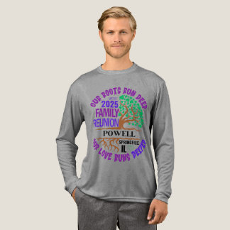 Herren-Langschlauch-Shirt Tri-Blend Shirt