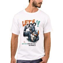 HERREN-LETS GOO LERNEN GRUNDLEGENDE TEE