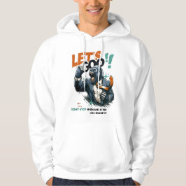 HERREN LET'S GOO LERNEN PULLOVER HOODIE