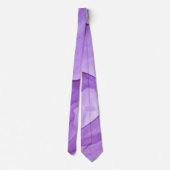 Herren Lila Ombre Neck Tie Krawatte (Rückseite)