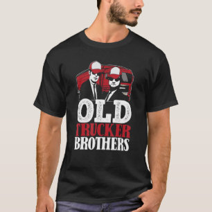Herren LKW-Fahrer Bruder Trucking Big Rig Alter T-Shirt