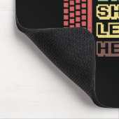 Herren-Maus-Gamer-Design für Ihren Computer-Gaming Mousepad (Ecke)