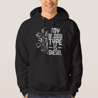 Herren Mechaniker Tuning Ingenieur Viking Diesel L Hoodie