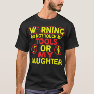 Herren Mechaniker Werkzeug T-Shirt Männer berühren