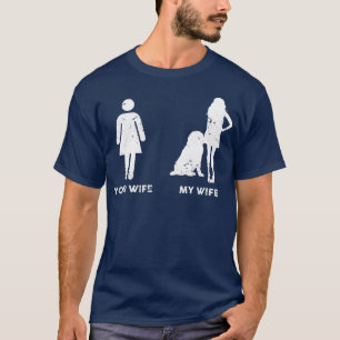 Herren Mein Leonberger Dein Meine Frau Geschenk T-Shirt