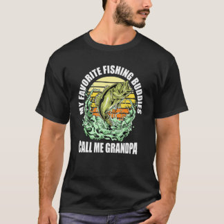 Herren Mein Lieblings-Angelfreund nennt mich Opa T-Shirt