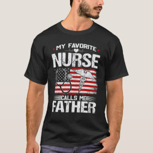 Herren Mein Lieblingskrankenschwester nennt mich V T-Shirt