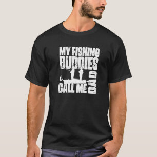 Herren Meine Angelkollegen nennen mich Papa Angler T-Shirt