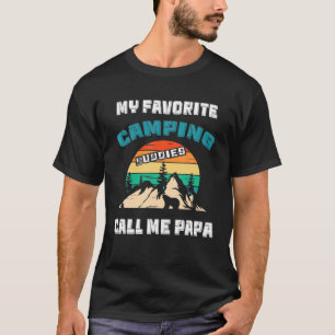 Herren Meine Lieblings-Camping-Kumpels nennen mich T-Shirt
