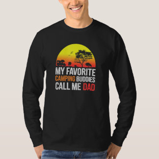Herren Meine Lieblings-Camping-Kumpels nennen mich T-Shirt