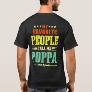 Herren Meine Lieblingsmenschen nennen mich Papa Vi T-Shirt