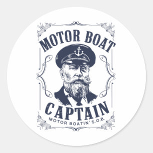 Herren Motors S Lustige Boote-Shirts Boote-Shirt Runder Aufkleber