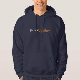 Herren-Navy-Kapuzenpullover Hoodie