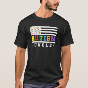 Herren Neurodiversität Autismus Onkel Neuheit Neur T-Shirt