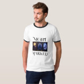 Herren Nightmarked T-Shirt mit wunderschönen Tarot (Vorne ganz)