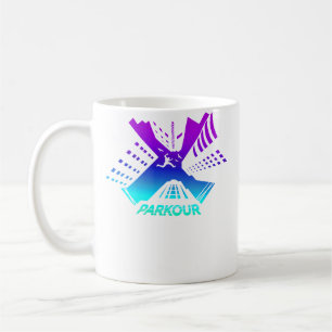 Herren Parkour Sport Für Trendge Parkour Sportart Kaffeetasse