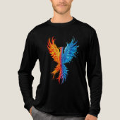 Herren Phoenix Rising Premium Langarm Tri-Blend Shirt (Vorderseite)