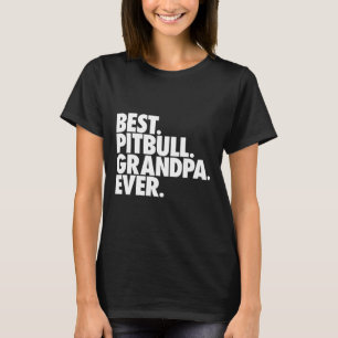 Herren Pitbull Opa Bester Pitbull Opa Aller Zeiten T-Shirt
