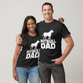 Herren Pitbull Papa Neu T-Shirt (Unisex)