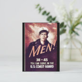 Herren! Postkarte (Stehend Vorderseite)