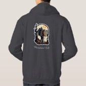 Herren Pullover Hoodie für Erwachsene (Rückseite)