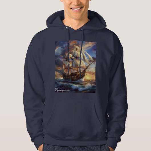 Herren Pullover Hoodie für Erwachsene (Vorderseite)