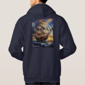 Herren Pullover Hoodie für Erwachsene (Rückseite)