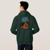 Herren Pullover Hoodie für Erwachsene (Schwarz voll)