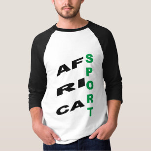 Herren-Raglan-Shirt mit Ärmeln  DESIGN  AFRIKA  SP T-Shirt