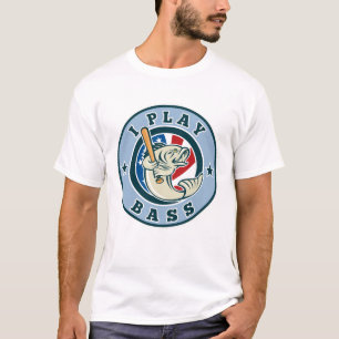 Herren Retro Play Bass T-Shirt