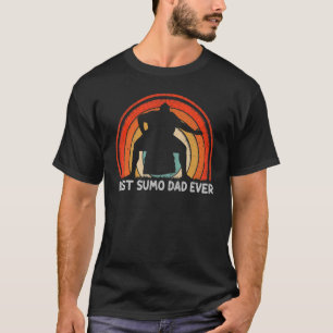 Herren Retro-Stil Vintage Bester Sumo-Daddy Aller T-Shirt