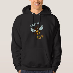 Herren Rette Die Bienen Imker Bienenzucht Honigbie Hoodie