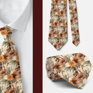 Herren-Schlips Florale Halskrawatte für Hochzeit Krawatte